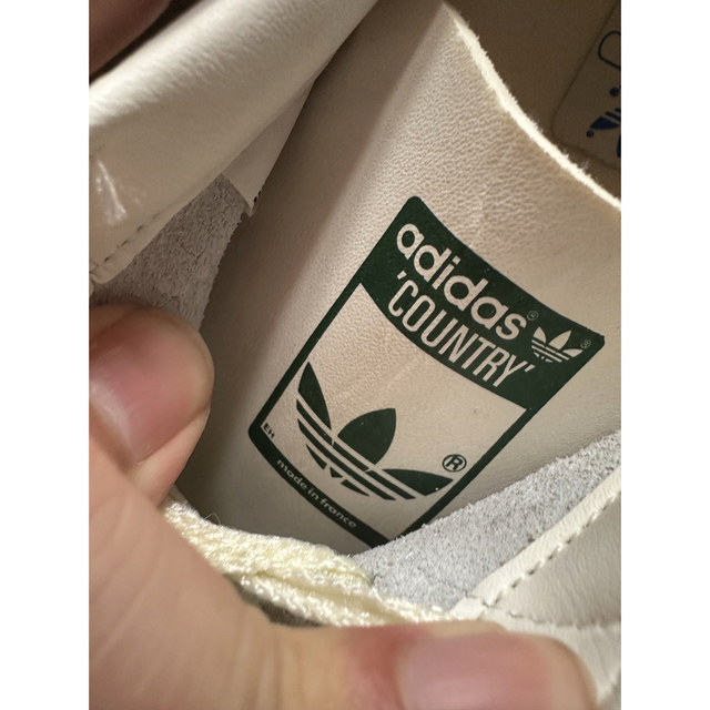 80s フランス製 adidas カントリー 8 新品 AC1175