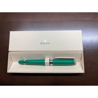 ロレックス ノベルティ ボールペン グリーン ROLEX 非売品 キャップ式 ...