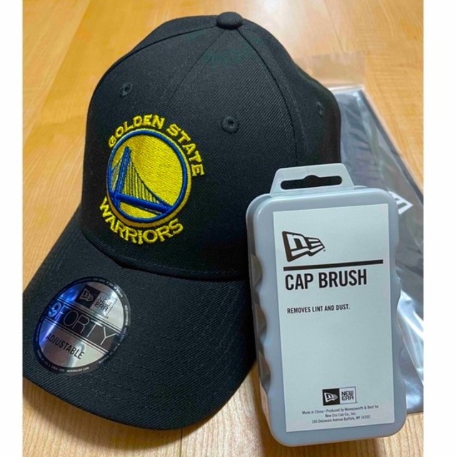 NEW ERA(ニューエラー)のNEW ELA ニューエラ キャップ　セット　NBA WARRIORS 黒 メンズの帽子(キャップ)の商品写真