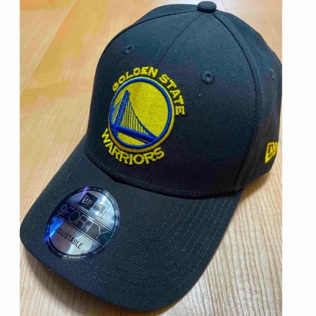 NEW ERA(ニューエラー)のNEW ELA ニューエラ キャップ　セット　NBA WARRIORS 黒 メンズの帽子(キャップ)の商品写真