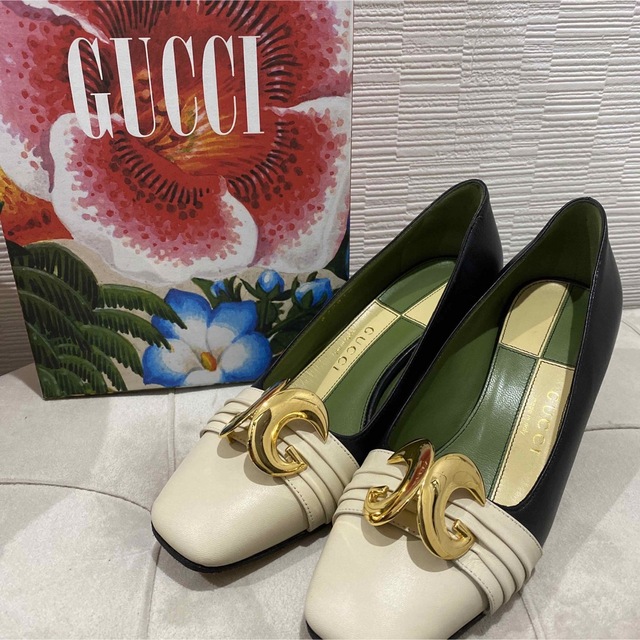 13000円 GUCCI パンプス 34サイズ cropsresearch.org