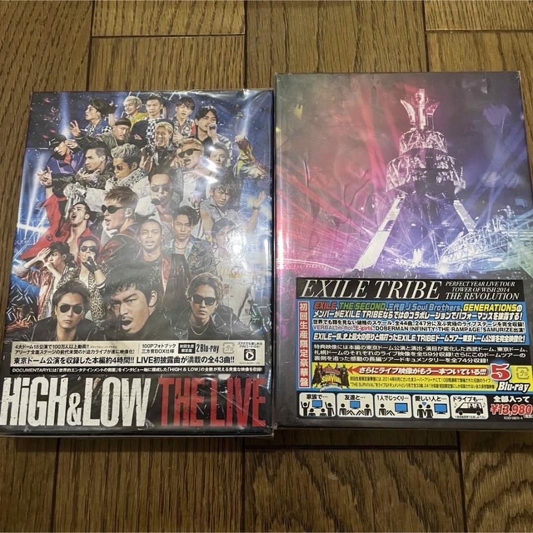 EXILE TRIBE、三代目DVDセット