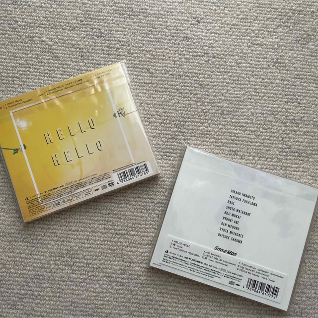 Snow Man(スノーマン)のSnowMan HELLO HELLO エンタメ/ホビーのCD(ポップス/ロック(邦楽))の商品写真