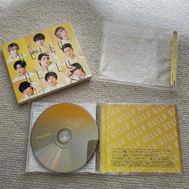 Snow Man(スノーマン)のSnowMan HELLO HELLO エンタメ/ホビーのCD(ポップス/ロック(邦楽))の商品写真