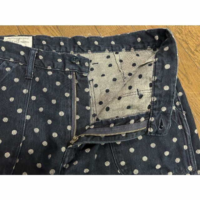 STUDIO D'ARTISAN - *STUDIO D'ARTISAN ドット 総柄 デニム STUDIO D'ARTISAN - *STUDIO D'ARTISAN ドット 総柄 デニム