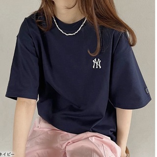 メジャーリーグベースボール(MLB)のMLB別注 チームロゴ刺繍 半袖Tシャツ(Tシャツ(半袖/袖なし))