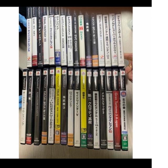 PS2 ソフト　　北北斗の拳 審判の双蒼星 まとめて　ジャンク品家庭用ゲームソフト