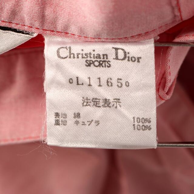 Dior(ディオール)のディオール タイトスカート フロントボタン バックスリット 無地 ひざ丈 スポーツ コットン100% レディース Mサイズ ピンク Dior レディースのスカート(その他)の商品写真