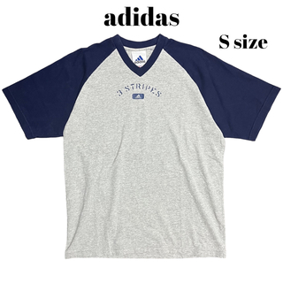 アディダス(adidas)の00’s adidas ラグランT リンガーT センターロゴ Y2K(Tシャツ/カットソー(半袖/袖なし))