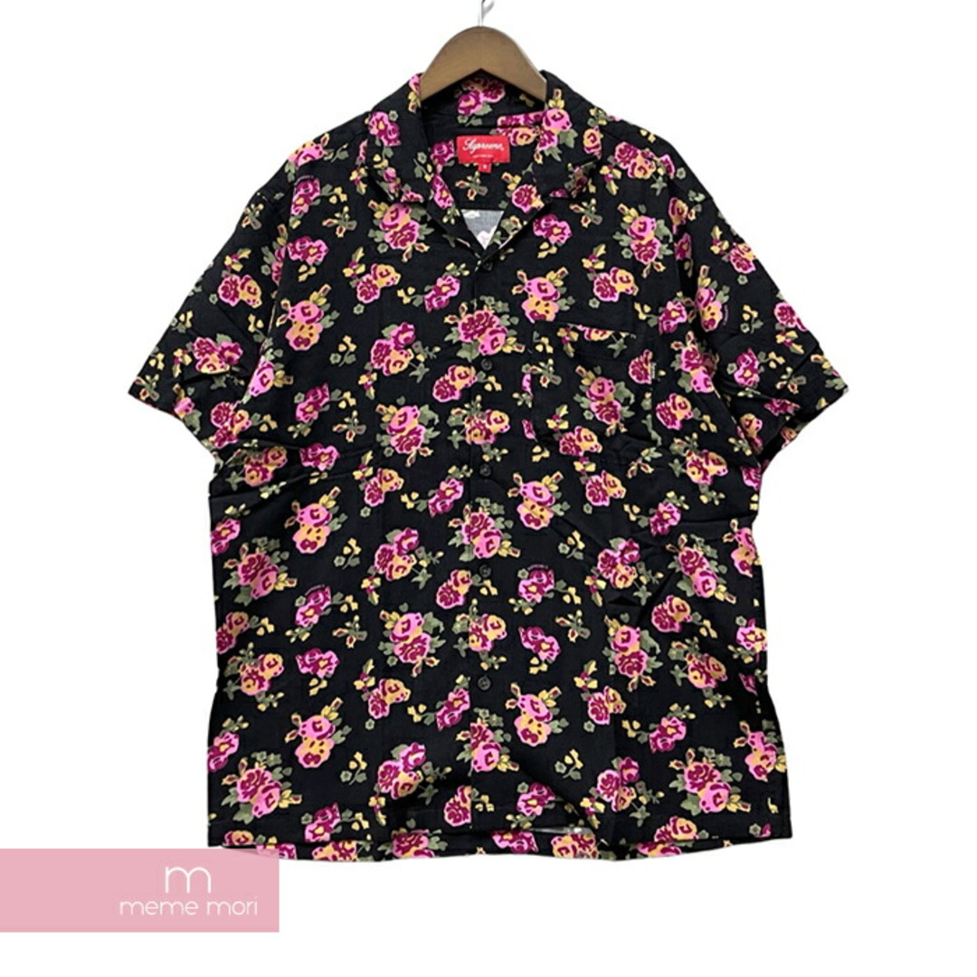 SUPREME FLORAL RAYON S/S SHIRT L サイズ