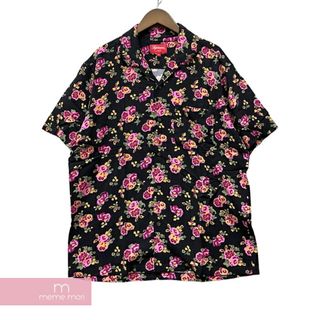 シュプリーム  20SS  Floral Rayon S/S Shirt フローラルレーヨン半袖シャツ  メンズ S