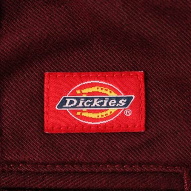 Dickies(ディッキーズ)のディッキーズ ロングパンツ スリム ワンポイントロゴ 無地 ボトムス ストレッチ レディース 28サイズ パープル Dickies レディースのパンツ(その他)の商品写真