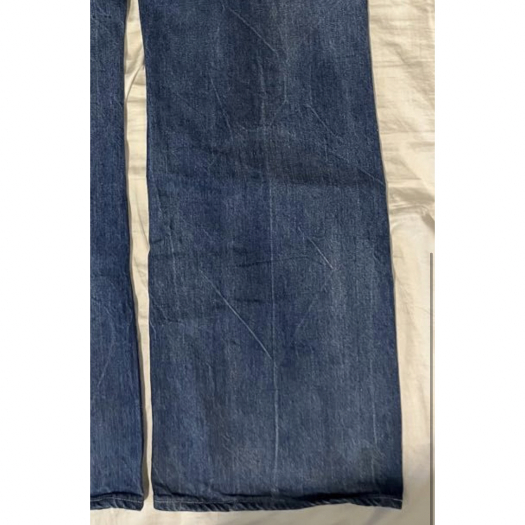 AURALEE(オーラリー)のAURALEE SELVEDGE FADED LIGHT DENIM PANTS レディースのパンツ(デニム/ジーンズ)の商品写真