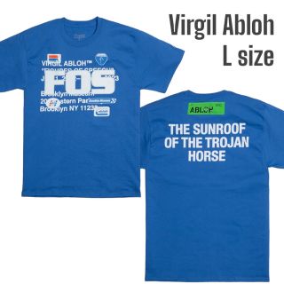 オフホワイト(OFF-WHITE)のvirgil abloh ブルックリンミュージアム限定Tシャツ オフホワイト(Tシャツ/カットソー(半袖/袖なし))