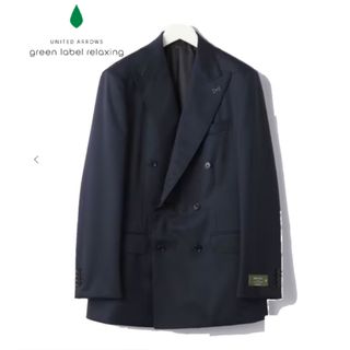 ユナイテッドアローズグリーンレーベルリラクシング(UNITED ARROWS green label relaxing)のグリーンレーベルリラクシング　REDA ダブル セットアップ スーツ 44(セットアップ)