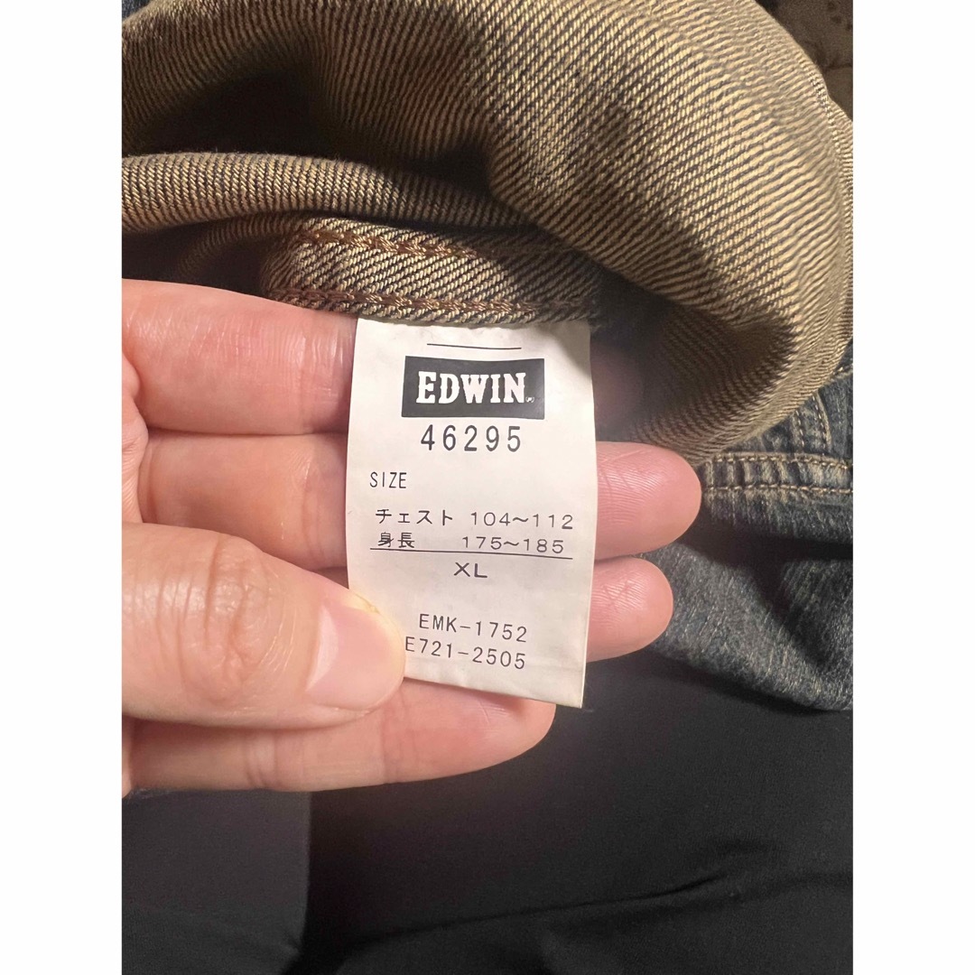 EDWIN(エドウィン)のEDWIN ジャケット メンズのジャケット/アウター(Gジャン/デニムジャケット)の商品写真