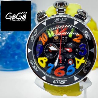 GaGa MILANO - 【GaGaMILANO】ガガミラノ 腕時計 マヌアーレ48 高級