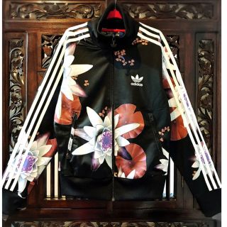 adidas - アディダス 内藤新平 花柄 ジャージ セットアップ パンツ