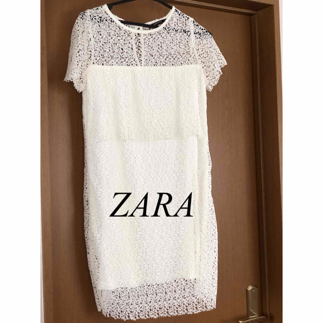 ZARA(ザラ)のZARAワンピース☆美品 xs レディースのワンピース(ひざ丈ワンピース)の商品写真