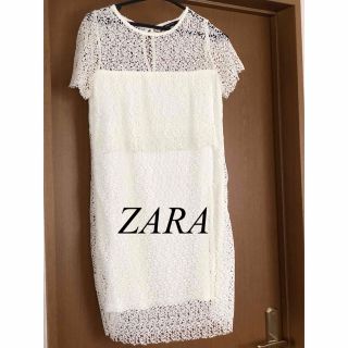 ザラ(ZARA)のZARAワンピース☆美品 xs(ひざ丈ワンピース)