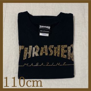 スラッシャー(THRASHER)のTHRASHER スラッシャー キッズ半袖Tシャツ レオパード柄  110cm(Tシャツ/カットソー)