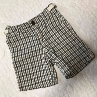 ベビーギャップ(babyGAP)の美品　BabyGap チェックショートパンツ　110cm(パンツ/スパッツ)