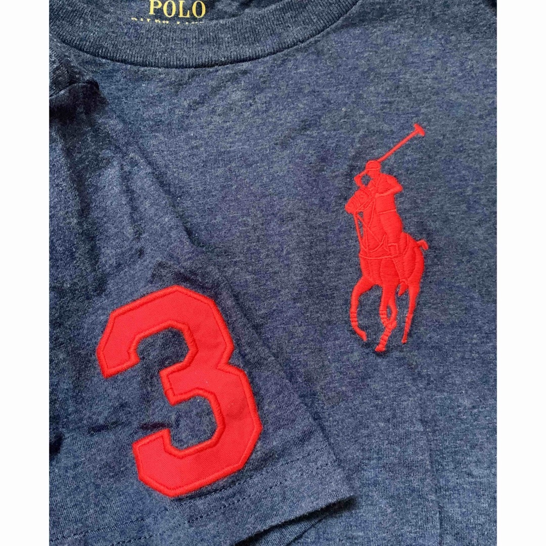 POLO RALPH LAUREN(ポロラルフローレン)の美品✴︎ポロラルフローレン✴︎ビックポニーTシャツ✴︎150（黄色） キッズ/ベビー/マタニティのキッズ服女の子用(90cm~)(Tシャツ/カットソー)の商品写真