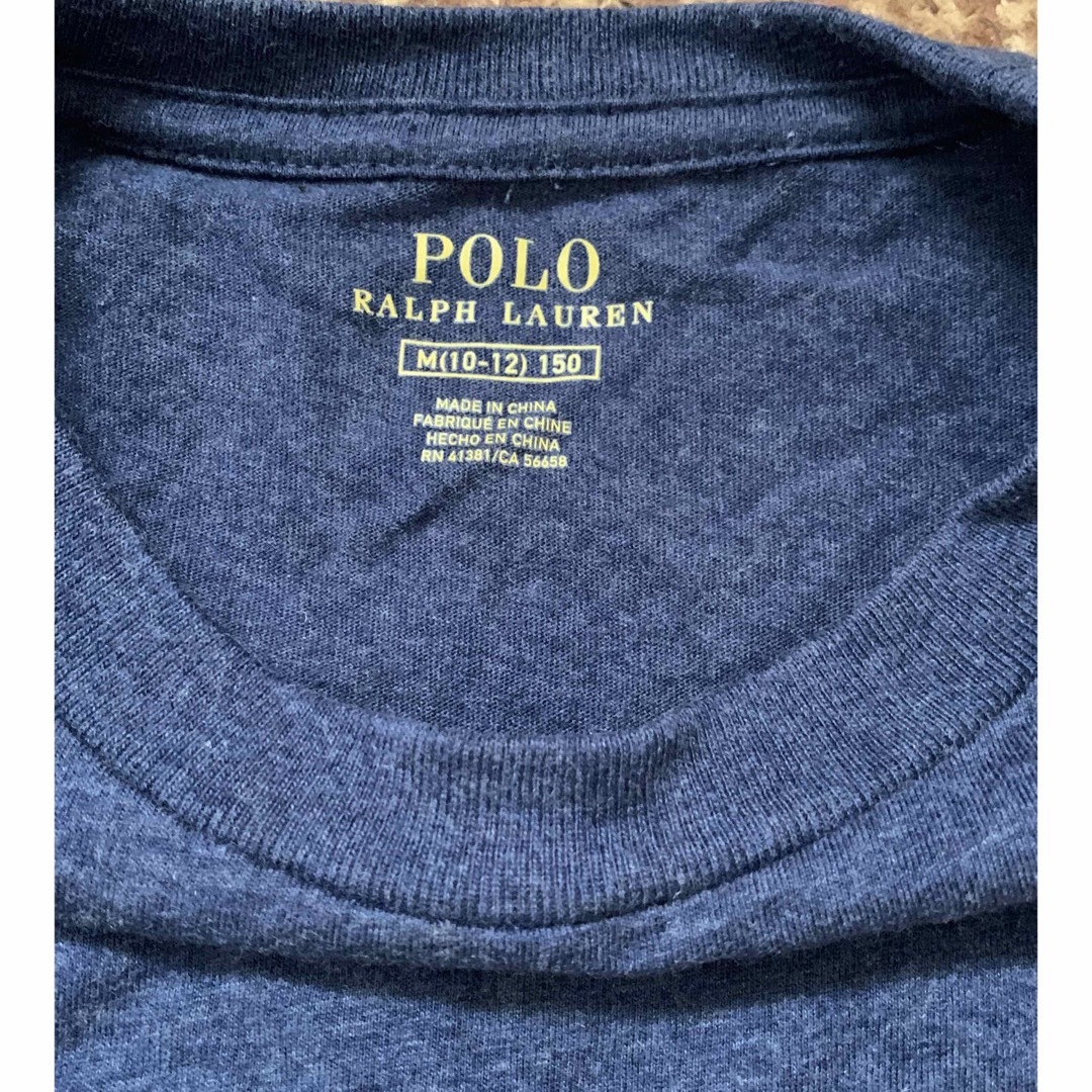 POLO RALPH LAUREN(ポロラルフローレン)の美品✴︎ポロラルフローレン✴︎ビックポニーTシャツ✴︎150（黄色） キッズ/ベビー/マタニティのキッズ服女の子用(90cm~)(Tシャツ/カットソー)の商品写真