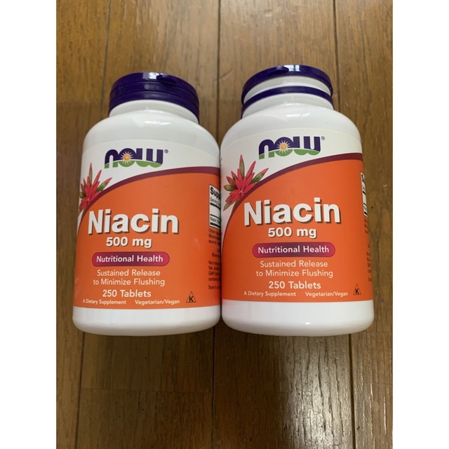 【きむ様専用】Niacin  500mg 2本セット 食品/飲料/酒の健康食品(その他)の商品写真