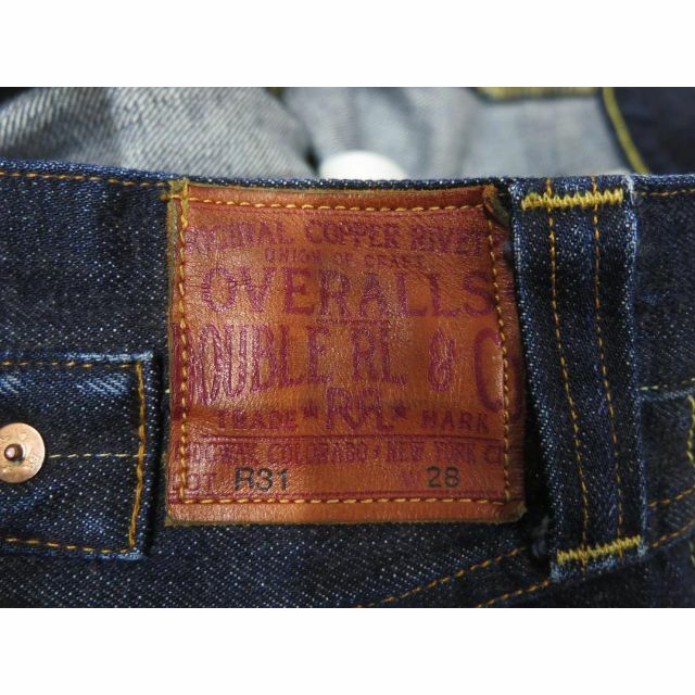 RRL R31 WAIST OVERALL JEANS デニムパンツ W28