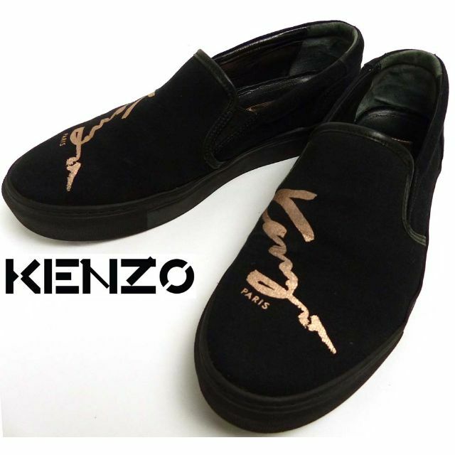 KENZO / ケンゾー キャンバス スリッポン / スニーカー　39(24.5