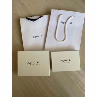 アニエスベー(agnes b.)のアニエスベーまとめ売り　ショッパー2枚&箱2つ(ショップ袋)