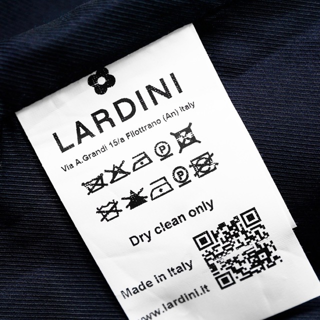 限定サルトリアライン新品LARDINIラルディーニインディゴショールベスト50 7