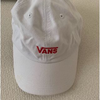 ヴァンズ(VANS)のVANS キャップ　ホワイト(キャップ)