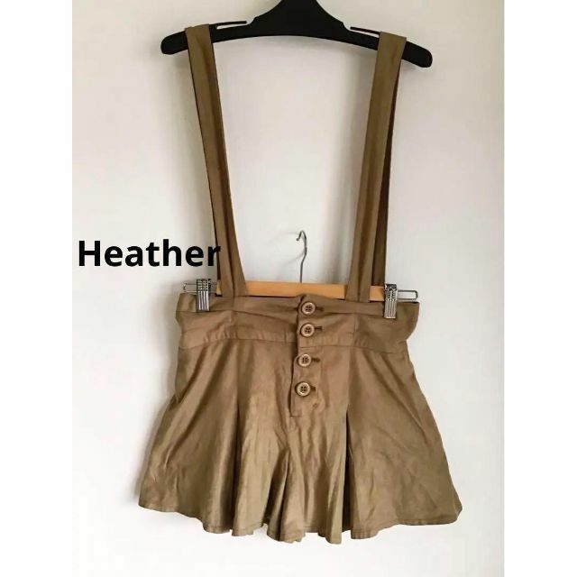 heather(ヘザー)のHeather◆サロペット　キュロット スカート◆量産型　地雷系 　ガーリー レディースのパンツ(キュロット)の商品写真