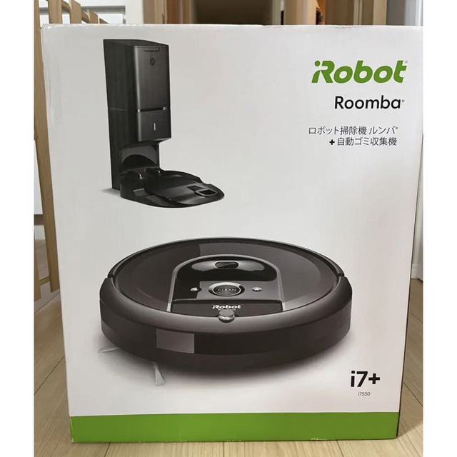 iRobot(アイロボット)のマコト様専用　ルンバ i7+ 箱付き スマホ/家電/カメラの生活家電(掃除機)の商品写真
