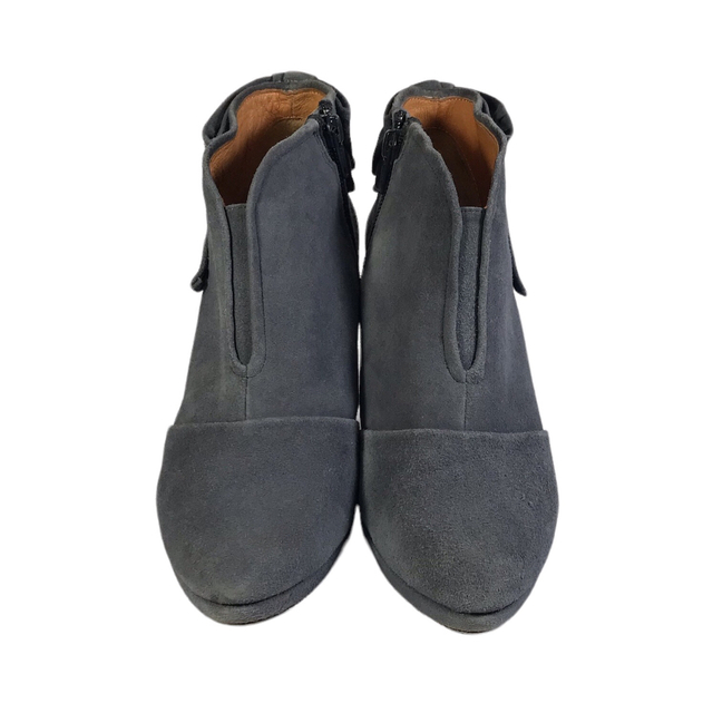 LANVIN en Bleu(ランバンオンブルー)の【LANVIN】スエード ハイヒール ブーツ ランバン レディースの靴/シューズ(ハイヒール/パンプス)の商品写真
