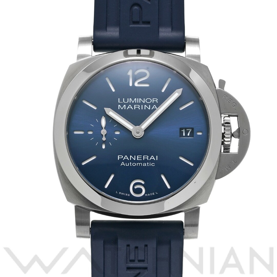 パネライ PANERAI PAM01370 Y番(2022年製造) ブルー メンズ 腕時計