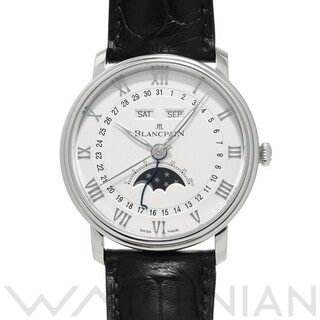 ブランパン(BLANCPAIN)の中古 ブランパン Blancpain 6654 1127 55B ホワイト メンズ 腕時計(腕時計(アナログ))