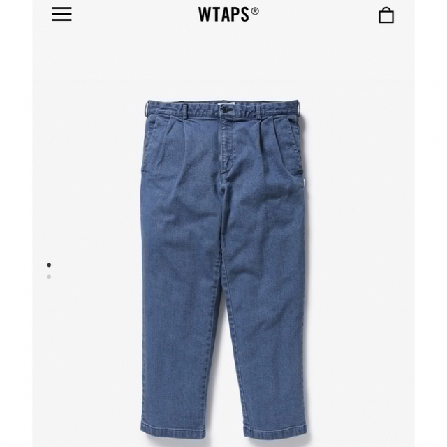 パンツ【M】 WTAPS TUCK 02 TROUSERS COTTON DENIM