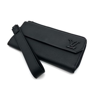 Louis Vuitton M69831 New Long Wallet, Black, One Size