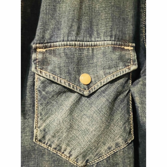 earnest sewn(アーネストソーン)のアーネストソーン　貝ボタン　デニムシャツ　 メンズのトップス(シャツ)の商品写真