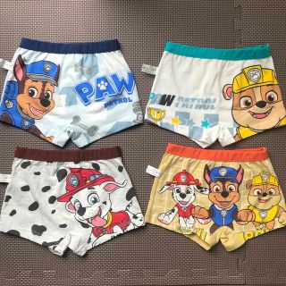 [新品未使用] パウパトロール 男の子用 ボクサーパンツ 4枚 100cm(下着)