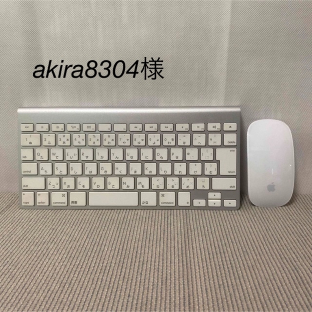 PC周辺機器Apple純正 keyboard & mouse マウス キーボード B