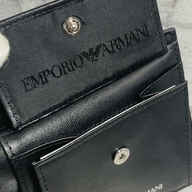 Emporio Armani - 新品未使用品！ エンポリオアルマーニ 二つ折り財布