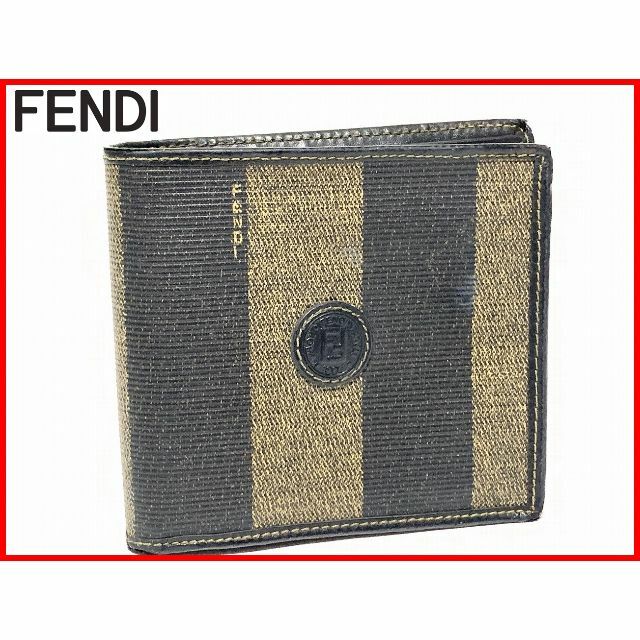 ショップ FENDI フェンディ 二つ折り 財布 ウォレット K2 | www