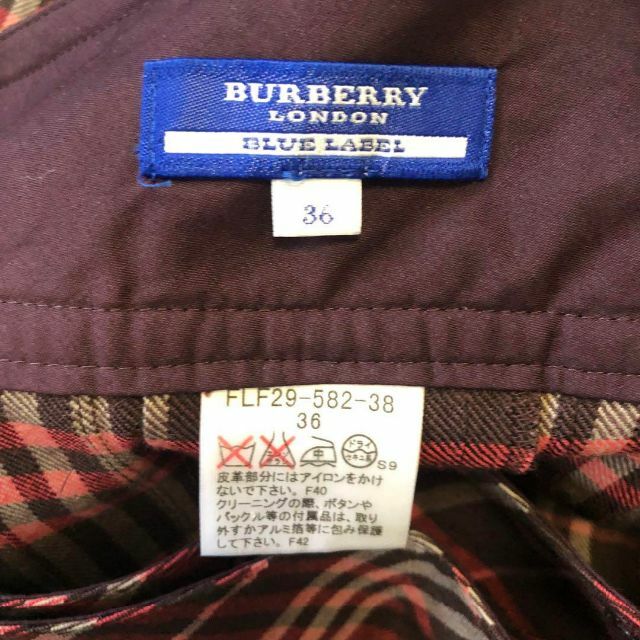 BURBERRY(バーバリー)のバーバリー レディース スカート サイズ2XL 美品 レディースのスカート(ミニスカート)の商品写真