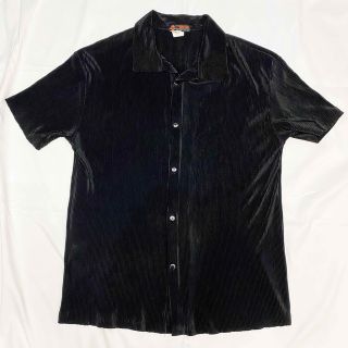 ヴィンテージ(VINTAGE)のvintage pleats design short sleeve shirt(シャツ)