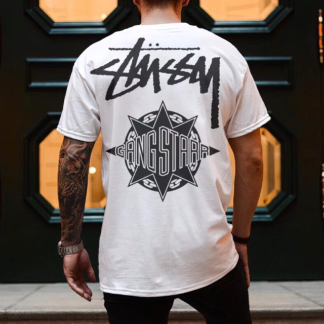 STUSSY  GANG STARR TAKE IT PERSONAL TEEトップス