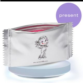 シュウウエムラ(shu uemura)の【新品】shu uemura ノベルティ ポーチ ペコちゃん(ノベルティグッズ)